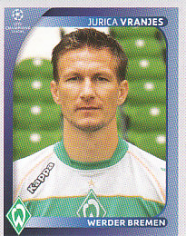 Jurica Vranjes Werder Bremen samolepka UEFA Champions League 2008/09 #188